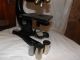 Antique Rare Vintage Beck London Microscope Model 47 Wooden Box Other photo 3