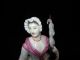 Meissen 19th Century Woman Carrying A Spool Of Thread Rare Figurines photo 1