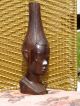 Vintage African Nigerian Hand Carved Dark Wood Bust Women Fertility Goddess Sculptures & Statues photo 4