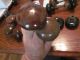 9 Pair Bennington Ceramic Door Knobs [8 Brown/1 Black],  Most Have Shafts Door Knobs & Handles photo 5