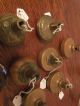 8 Various Bronze,  Copper And Glass Doorknobs,  Most In Door Knobs & Handles photo 2