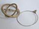 Antique - Solid Silver - Revolving Fob Combination Sundial/sun Compass - C1830s Scientific Instruments photo 2
