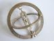 Antique - Solid Silver - Revolving Fob Combination Sundial/sun Compass - C1830s Scientific Instruments photo 3