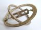 Antique - Solid Silver - Revolving Fob Combination Sundial/sun Compass - C1830s Scientific Instruments photo 4