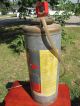 Vintage Hudson Sprayer Duster Pump Can Strap Brass Nozzle Galvanized Metal Other photo 6