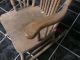 Kids Rocking Chair - Solid Wood - Looks Very Old - Seat Is 15 Inches From Floor Unknown photo 5