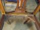 2 Antique Chippendale Claw Ball Feet Chairs Mahogany Hand Carved Shell Unknown photo 6