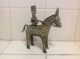 Hindu Metal Horse Man Metalware photo 1