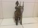 Hindu Metal Horse Man Metalware photo 2