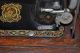 Antique Domestic Treadle Sewing Machine And Cabinet With Instructions Sewing Machines photo 4