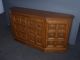 Vintage Drexel Mid Century Solid Wood Ornate Credenza Buffet Sideboard 1963 Post-1950 photo 3