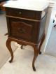Antique French Marble - Top Half Commode Nightstand 1900-1950 photo 2