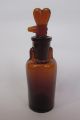 Antique German Drop Opium Anaesthesia Medical Amber Glass Bottle Tk 20ml Size 2 Other photo 1