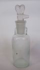 Antique German Tk Drop Opium Anaesthesia Medical Aqua Blue Glass Bottle Size 3 Other photo 1