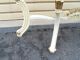 49775 Marble Top Open Carved Serpentine Paint Decorated Console Table Post-1950 photo 5