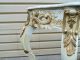 49775 Marble Top Open Carved Serpentine Paint Decorated Console Table Post-1950 photo 7