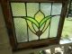 309 Older & Pretty Multi - Color English Leaded Stained Glass Window 4 Available 1900-1940 photo 1