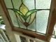 309 Older & Pretty Multi - Color English Leaded Stained Glass Window 4 Available 1900-1940 photo 2