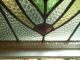 309 Older & Pretty Multi - Color English Leaded Stained Glass Window 4 Available 1900-1940 photo 5