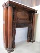 19th C.  Victorian Carved Oak Fireplace FaÇade From Old London Stock Exchange Fireplaces & Mantels photo 11