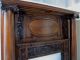 19th C.  Victorian Carved Oak Fireplace FaÇade From Old London Stock Exchange Fireplaces & Mantels photo 1
