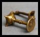 Two 18 - 19thc Akan Gold Weights On Pedestals Ex European Coll Other photo 2