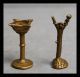 Two 18 - 19thc Akan Gold Weights On Pedestals Ex European Coll Other photo 5