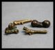 A Group Of 4 Quirky 18 - 19thc Akan Gold Weights Other photo 1