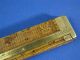 A Scarce Antique Folding Brass & Box - Wood Calliper/scale Rule By,  Geo.  English. Other photo 1