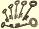1800 ' S Antique Skeleton Keys {7} {reasonable} [please Read Description] Locks & Keys photo 1