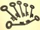 1800 ' S Antique Skeleton Keys {7} {reasonable} [please Read Description] Locks & Keys photo 2