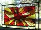 Autumn Sun Stained Glass Window Panel Nr 1940-Now photo 1