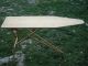 Vintage Wood Ironing Board Table Display Bench Primitives photo 3