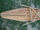 Vintage Wood Ironing Board Table Display Bench Primitives photo 5