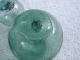Ten 2+1/4 Inch - 4 Inch Japanese Glass Floats Balls Buoys (c) Fishing Nets & Floats photo 5