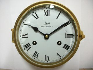 Vintage Schatz Royal Mariner Ships Clock In Excellent Working Condition photo