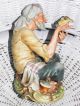 Vintage Italian,  Hand - Painted Porcelain Figure Of Mid - East Pottery Maker Lovely Figurines photo 1