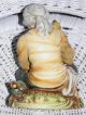Vintage Italian,  Hand - Painted Porcelain Figure Of Mid - East Pottery Maker Lovely Figurines photo 3