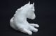 Lovely Kaiser White Bisque Porcelain Foal Horse Figurine,  Made In Germany Figurines photo 6
