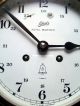 Vintage Schatz Royal Mariner Nautical Ships Bell Clock & Barometer W/key 7 Jewel Clocks photo 3