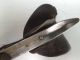 Antique Corn Shucker/ Husker Vintage Metal With Leather Strap Farm Tool Primitives photo 3
