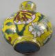 Chinese Cloisonne Enamel Snuff Bottle Floral Snuff Bottles photo 8