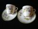 2 Royal Doulton Demi Tasse Glamis Thistle Cup Saucer 1938 Signed Cups & Saucers photo 1