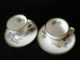 2 Royal Doulton Demi Tasse Glamis Thistle Cup Saucer 1938 Signed Cups & Saucers photo 2