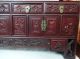 Signed Chinese Antique Carved Cabinet Cabinets photo 4