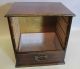Fine Antique Mahogany Miniature Cabinet W/ Compartments C.  1870 14 