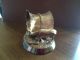 Vintage Figural Silverplate Cow With Wheat Sheath Napkin Ring - Wilcox Silver Co Napkin Rings & Clips photo 1