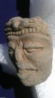 Precolumbian Sculpture 75,  Fancy Headdress Head,  Mexican Sculpture,  Ancient Art The Americas photo 2