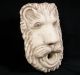 Antique Renaissance Marble Fontmask Representing Roaring Lion 1500 - 1600 Ad - Primitives photo 4
