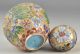 Collectable Delicate Chinese Cloisonne Old Handwork Peony Carving tobacco Box Boxes photo 3